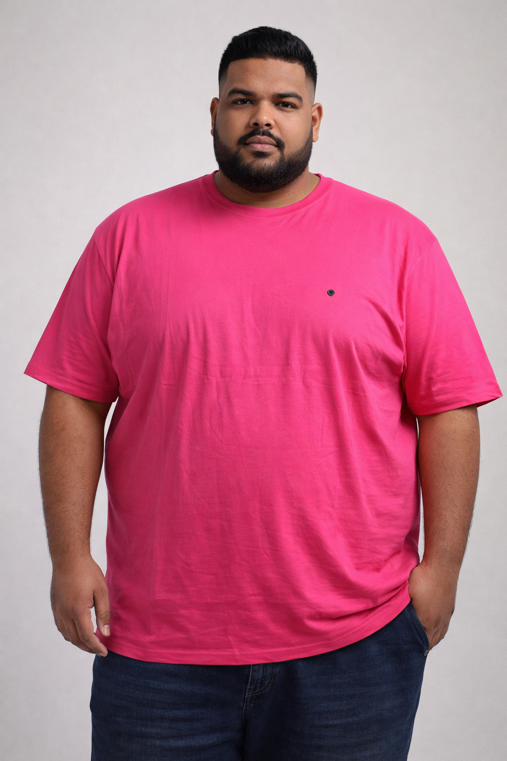 Premium Stencil Fabric Unisex Plain T-Shirt – Classic Comfort Fit (Available in 9 Colours)