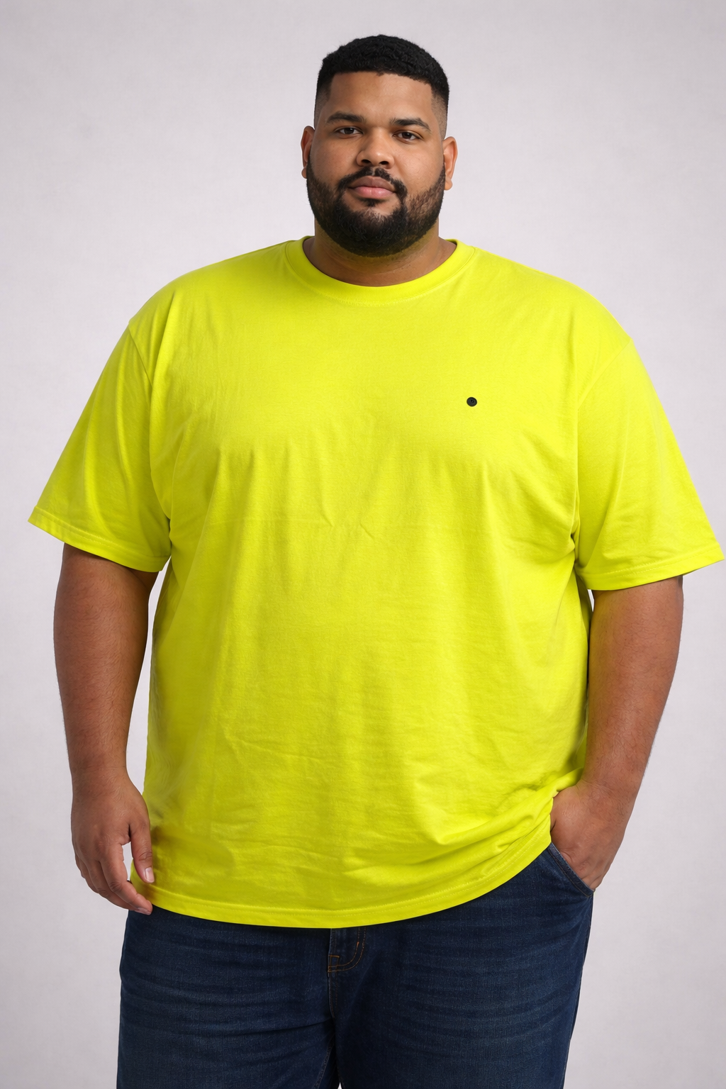 Premium Stencil Fabric Unisex Plain T-Shirt – Classic Comfort Fit (Available in 9 Colours)