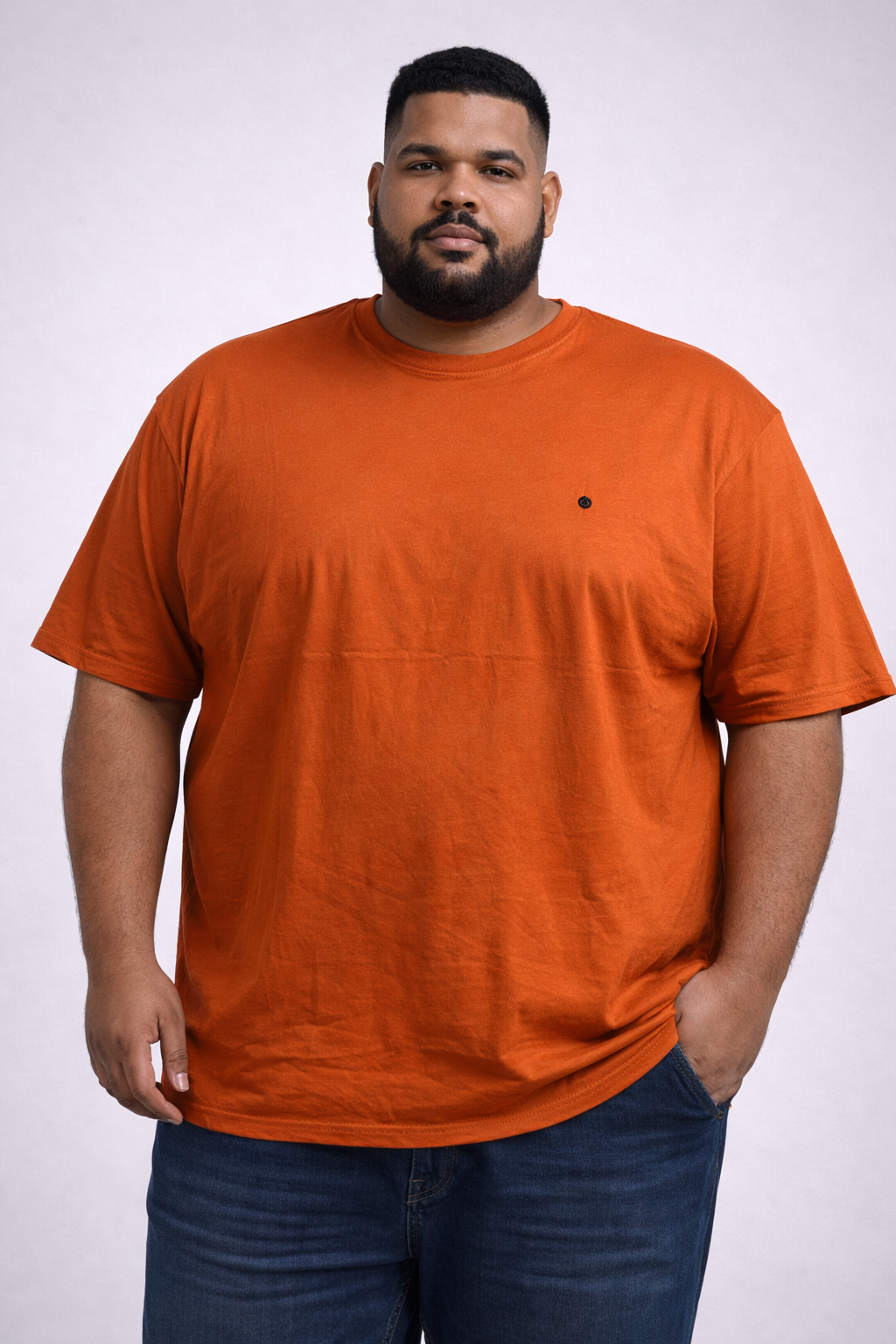 Premium Stencil Fabric Unisex Plain T-Shirt – Classic Comfort Fit (Available in 9 Colours)
