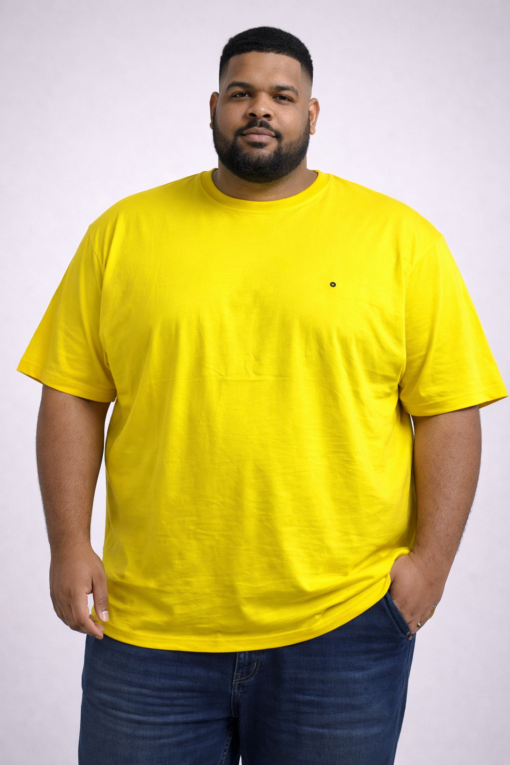 Premium Stencil Fabric Unisex Plain T-Shirt – Classic Comfort Fit (Available in 9 Colours)