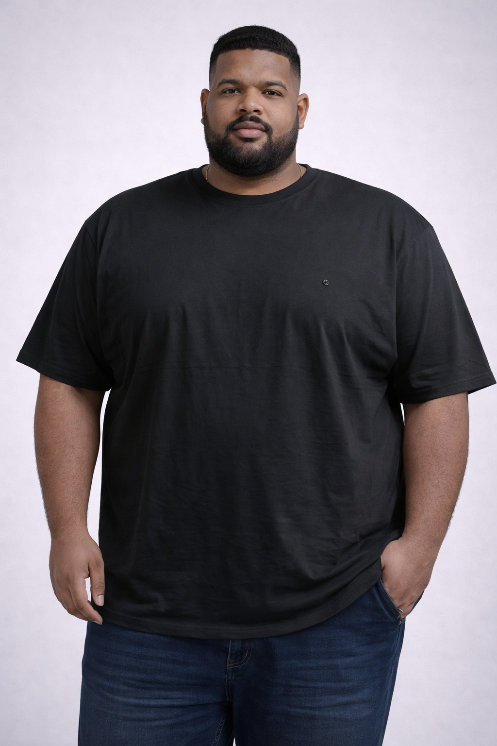 Premium Stencil Fabric Unisex Plain T-Shirt – Classic Comfort Fit (Available in 9 Colours)