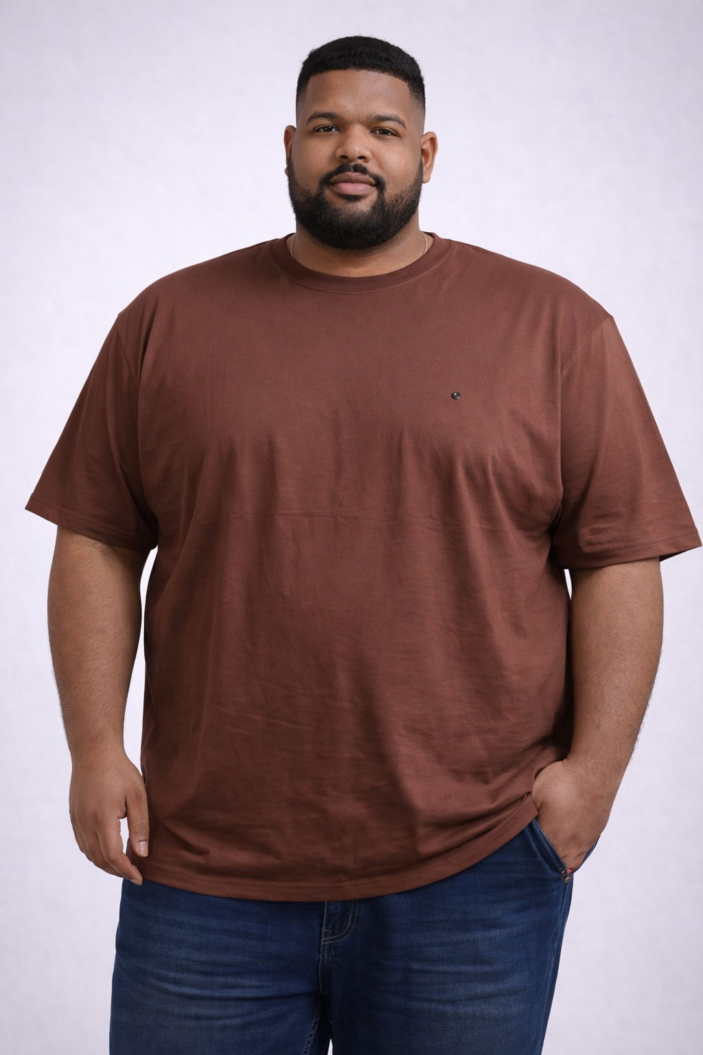 Premium Stencil Fabric Unisex Plain T-Shirt – Classic Comfort Fit (Available in 9 Colours)