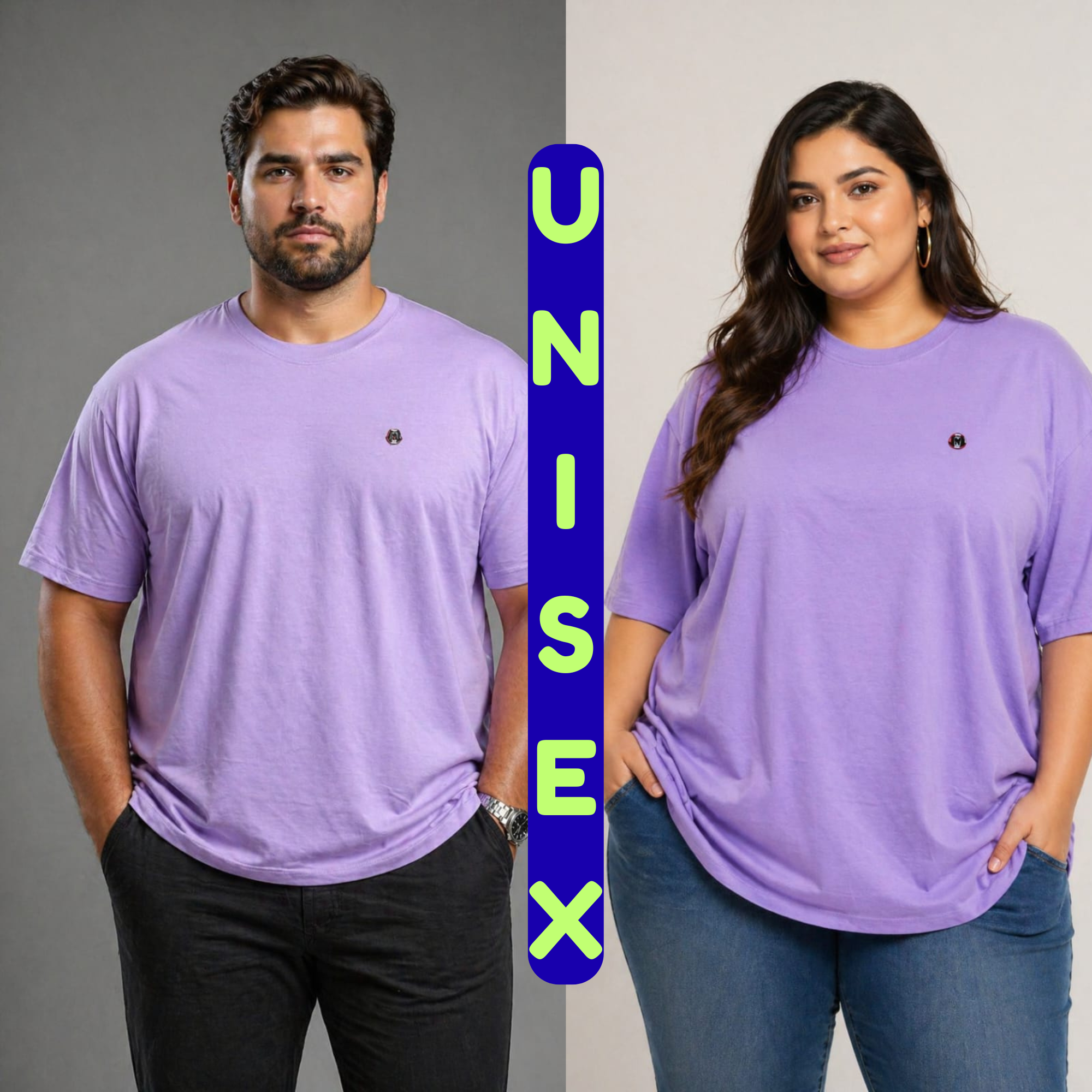Unisex Oversized Premium Hosiery Tencel T-Shirt | Big Sizes 3XL to 12XL | Combo Offer