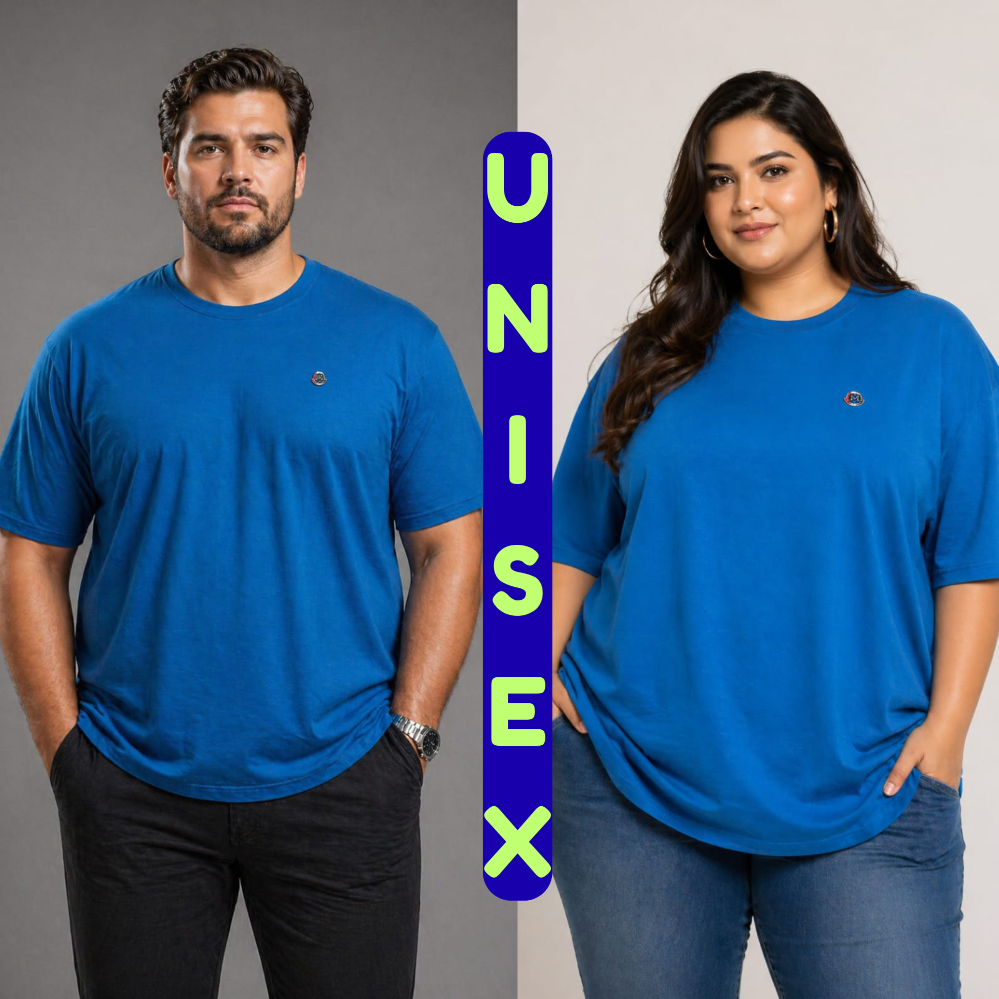 Unisex Oversized Premium Hosiery Tencel T-Shirt | Big Sizes 3XL to 12XL | Combo Offer