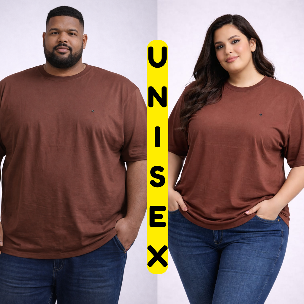 Premium Stencil Fabric Unisex Plain T-Shirt – Classic Comfort Fit (Available in 9 Colours)