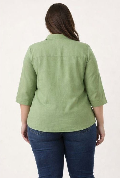 Premium Imported Lycra Embroidered Shirt